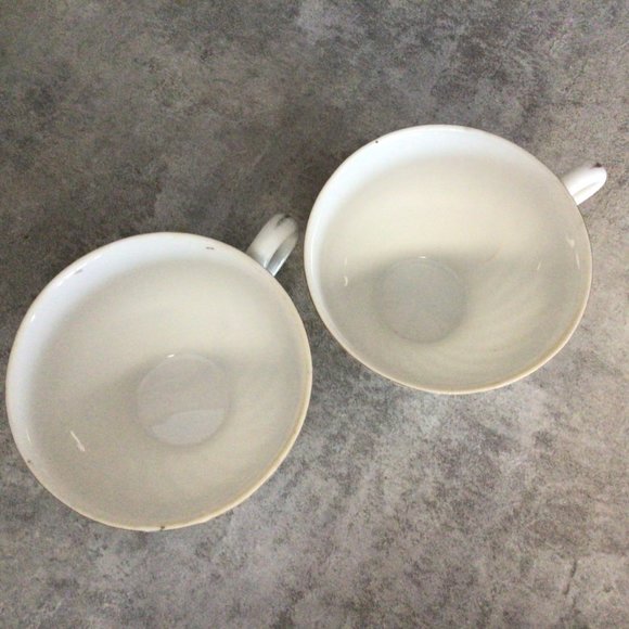 Vintage Regency Rose Design 2345 Set of Two Tea Cups - Picture 9 of 11